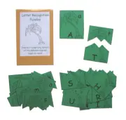 Teacher Made Center Game Alphabet Puzzles Uppercase & Lowercase Match