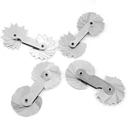 Guitar Tool Kit Guitar Radius Gauge Set Concave Gauge, Fillet Gauge, Guitar Repair Kit Radius Gauge, Radius Gauge Set Radius Gauges for Machinists for Tool Makers