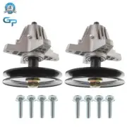 Kit For Troy Bilt MTD Spindle Assembly W/Pulley Bolt 2 Pack 618-06991 918-06991