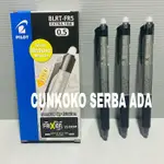 HITAM PEN PILOT FRIXION CLICKER BLRT-FR5 0.5MM 黑色 1 盒 12PCS