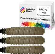 3 Pack Compatible Toner Cartridge for Ricoh 841770 TYPE-MP2501S for Ricoh Aficio MP 2001SP MP 2501