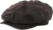 [TOP-EX] Men's Newsboy Cap for Golf or Casual Wear - Stylish Flat Cap Peaked Baker Boy Hat for Fishing, Walking, Shooting and Hunting 57-65cm (M-3XL)