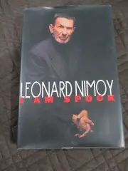 STAR TREK book LEONARD NIMOY I AM SPOCK HARDCOVER W/ DUSTCOVER 1995 1ST EDITION