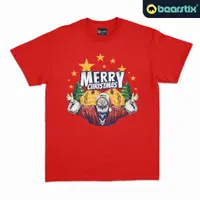 在飛比找蝦皮購物優惠-Bearstix T 恤聖誕老人聖誕 T 恤聖誕 T 恤聖誕
