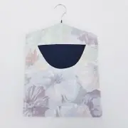 Peg Bag Handmade Light Pastel Floral Lined Laundry Clothes Peg Holder