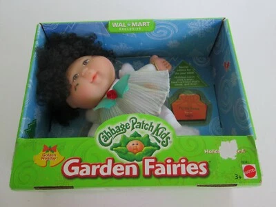 2000 Cabbage Patch Kids GARDEN FAIRIES GOLDEN HOLIDAY DOLL Phyllis Emma NEW NRFB