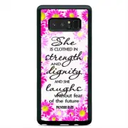 Floral Bible Verse Case Cover For Samsung Galaxy S23 S22 Plus Ultra S21+ S20