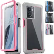 For OnePlus Nord N300 5G Case Clear Back Shockproof Cover 360 Full Coverage