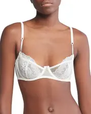 Calvin Klein Lace Unlined Balconette Bra 36D