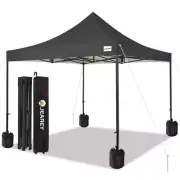 Unbranded Canopy Tent 114" Waterproof w/ Adjustable Legs Air Vent Carry+Sandbags