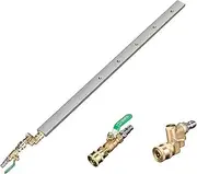 Portable Radiator Cleaning Wand,Radiator Water Cleaner Wands,Quick Cleaning,Two 1/4''Quick Coupler,Radiator Pressure Washer Tool Fit for Household Cars,Trucks,RV Radiators