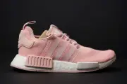Adidas NMD R1 Size 5 Youth 6.5 Women's Athletic Sneaker Running Shoe Pink White