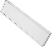 Sewroro Anti- Paperweight Square Angled Calligraphy Practice Table Glass Bar Decorative Paperweight Office Desk