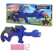 Nerf - Minecraft Ender Dragon Blaster And 12 Nerf Elite Foam Darts FREE SHIPPING