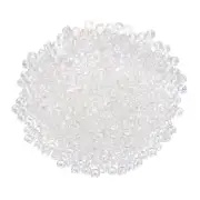 2000 Pcs Glass Seed Beads, 3mm Mini Glass Seed Spacer Bead, Clear