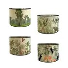 Bamboo Lamp Shades Drum Lamp Shade E27 Bedside Cafe Hand Crafted Chandelier Lamp