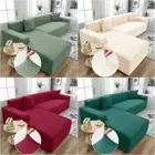 1/2/3/4 Seater Stretch Jacquard Slipcovers Chaise Corner Couch Covers Protector