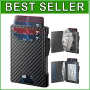 Sleek RFID-Blocking Front Pocket Wallet with Money Clip - Gift Box Included