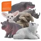 Pet Animal Hippo Hippopotamus Fox Rhinoceros White Bear Elephant Decoration