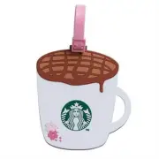 Starbucks 2019 Caramel Macchiato Luggage Tag Set Limited Edition Free Shipping