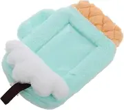 [Ipetboom] Plush Cartoon Card Holder Cute Aesthetic Sleeve for Coins Meal Cards Soft Protective Design Whimsical Plush Storage for Items
