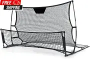 Everfit Soccer Net, 1.2M Wide Portable Rebounder Football Goal Nets Practice Spo