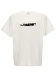 [Burberry] Burberry-Harriston T Shirt Bianco-Uomo XL White