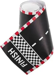 [Milisten] Highway Decorative Tape for Cars DIY Road Sticker Label Cartoon Design Race Track Decoration Floor Adhesive Traffic Tape for Creative Play Areas and Imaginative Fun