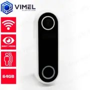 Wireless Smart Door Bell Ring WIFI Security Camera 64GB Long Battery PIR Sensor