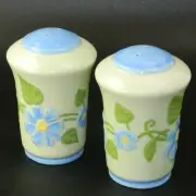 Morning Breeze Salt and Pepper Shakers Set Corelle Coordinates Green Blue