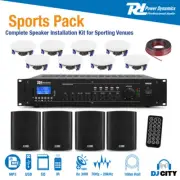 Power Dynamics Sports Pack - Complete Speaker Installation Kit for Sporting Venu
