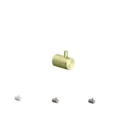 OPAL ROBE HOOK Brushed Nickel, Graphite, Brushed Champagne Gold, Brushed Bronze
