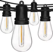 S14 String Lights LED Patio Lights E12 Base Indoor/Outdoor Decoration New