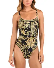 L'Agence Remi Baroque One Piece Swimsuit