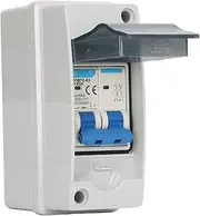 DC Isolator Solar Switch, 63A Photovoltaic Isolator Solar Switch Plug and Play Overvoltage IP65 Waterproof for Generation System