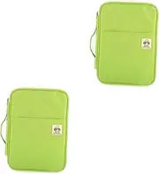 [COHEALI] Pcs a Document Bag Portfolio Organizer Zipper Briefcase Business Storage Case File Holder for Men Women