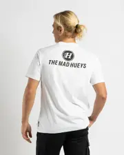 [The Mad Hueys] The Mad Hueys Men's Hueys T-Shirt in White Size Small S White