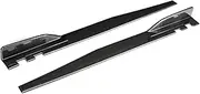 120CM Car Side Skirts Winglet Extensions Splitters Panel Splitters Lips Compatible For LEXUS IS200T IS250 IS350 ES300h ES330 ES350 Body Kit(A)