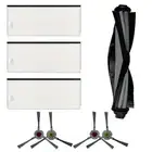 Brush & Side Brushes Durable-For-Ecovacs-DEEBOT Buddy Pack U2 Robot Filters Main
