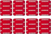 VIIMAKE 8 Pieces 3M Adhesive Pads for GoPro Curved Flat Helmet Base Mount, Double Sided Adhesive Tapes, Replacement Kits for GoPro Hero 10, 9, 8, 7, 6, Action Camera, Dash Cams (Curved Mounting Pads)