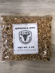 Granola Pro 2 lb Oats, Amaranth, Raisins, Peanuts, Almond, Nuts,Wheat Germ Plus
