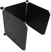 Toyvian 3Pcs Cat Litter Box Enclosure Splash Guard for Pet Toilet Lightweight and Portable Cat Litter Box Supplies Easy to Clean and Handle Protects Walls from Spills