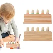 Up Toy Multicolor Puppets | Wooden Color Sorting Toys | STEM Montessori Color