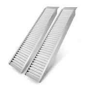BULLET Pair of 1.6m Aluminium Loading Ramps, 4050kg capacity