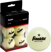 6 pcs Franklin Glow in The Dark Ping Pong Balls Official Size Table Tennis sport