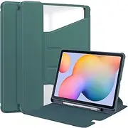 Anti-yellowing tablet cover Compatible with Samsung Galaxy TAB S6 Lite 2024 SM-P620/P625/P627 Case, 360° Swivel Stand Folio Flip Smart Tablet Cover Auto Sleep/Wake Tablet Case Tab S6 Lite SM P610/PP63