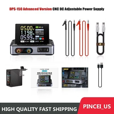 DPS-150 Advanced Version CNC DC Adjustable Power Supply with 100W Power Adapter