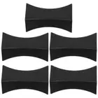 5 Pcs Alloy Chopstick Holder Travel Chopsticks Rest Stands Shelf