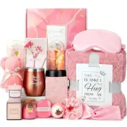 Birthday and Get Well Gifts for Women - Relaxing Spa Care Package With Rose