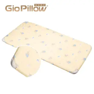 【GIO Pillow】90×120cm 智慧二合一有機棉透氣嬰兒床墊 L號(透氣床墊 可水洗床墊 嬰兒床墊 彌月禮)